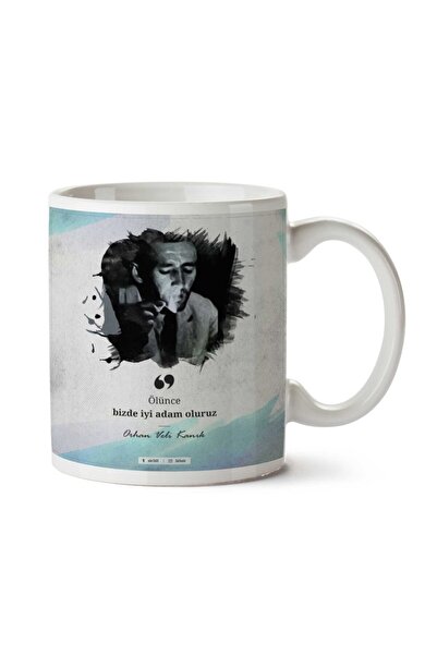 ART HEDİYE كوب أورهان فيلي كانيك مطبوع على الجانبين