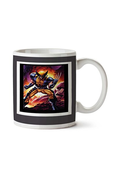 ART HEDİYE كوب ولفيرين مطبوع على الجانبين