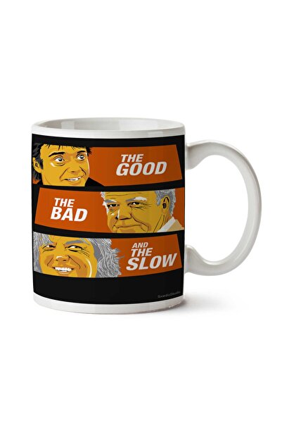 ART HEDİYE كوب مطبوع على الجانبين من The Good the Bad and the Slow