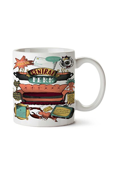 ART HEDİYE كوب مطبوع عليه ملصق سنترال بيرك على الجانبين