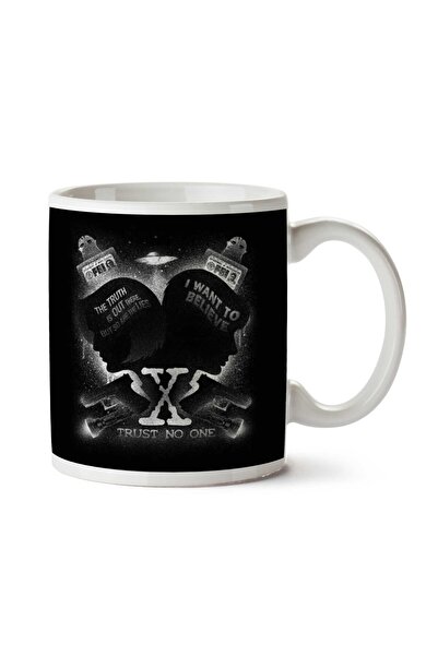 ART HEDİYE X Files Trust No One Two Sided Printed Mug