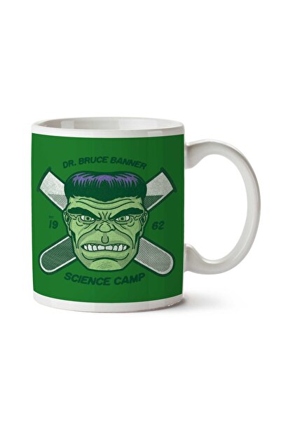 ART HEDİYE كوب دكتور بروس بانر 1962 هالك ساينس كامب مطبوع على الجانبين