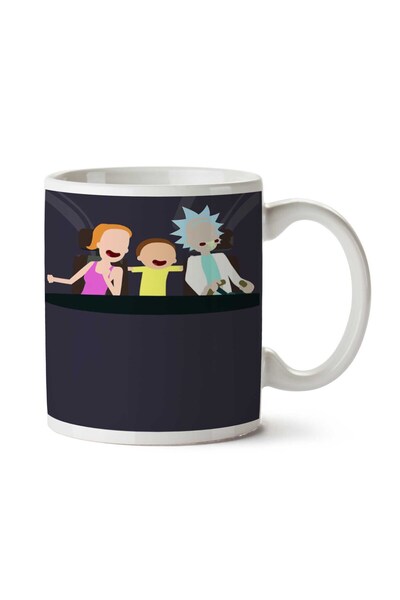 ART HEDİYE Women's Relaxed Two Sided Printed Mug