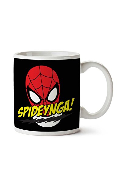 ART HEDİYE كوب Spideynga Spideman Homecoming مطبوع على الوجهين