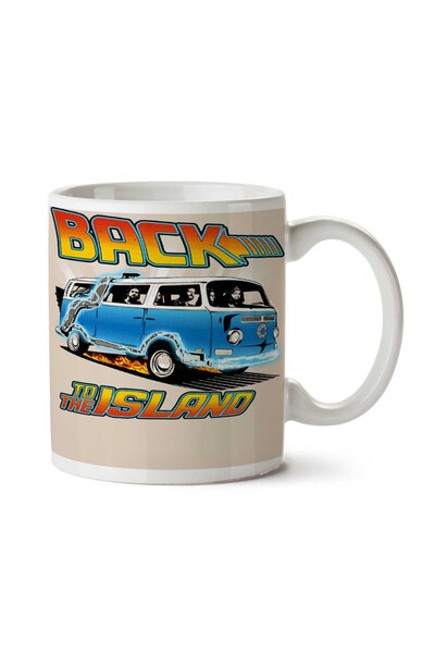 ART HEDİYE كوب مطبوع على الجانبين من Back to the Island Lost And Back to the ...