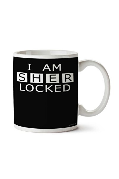 ART HEDİYE كوب شيرلوك هولمز من كونسولينج كات مطبوع على الجانبين