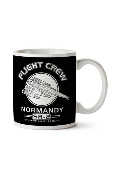 ART HEDİYE كوب مطبوع على الجانبين بتأثير كتلة فريق الطيران نورماندي