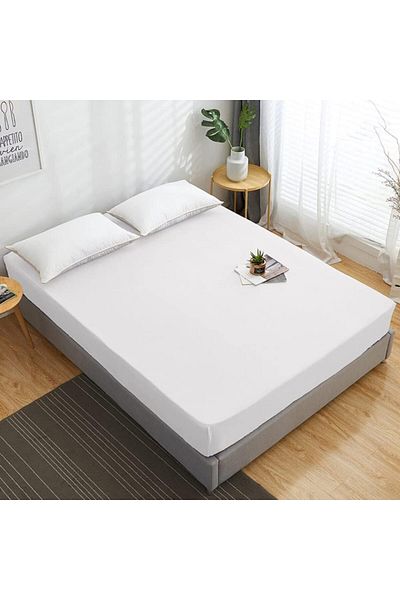 Ezgi Double 100% Cotton Elastic Towel Sheet