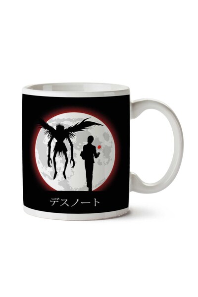 ART HEDİYE كوب مطبوع عليه وجهين من Death Note I Will Reign Over A New World
