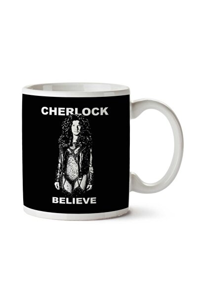 ART HEDİYE كوب شيرلوك شيرلوك هولمز شير مطبوع على الجانبين