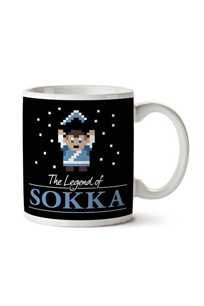 ART HEDİYE كوب Sokka Avatar Legend The Last Airbender Zelda مطبوع على الجانبين