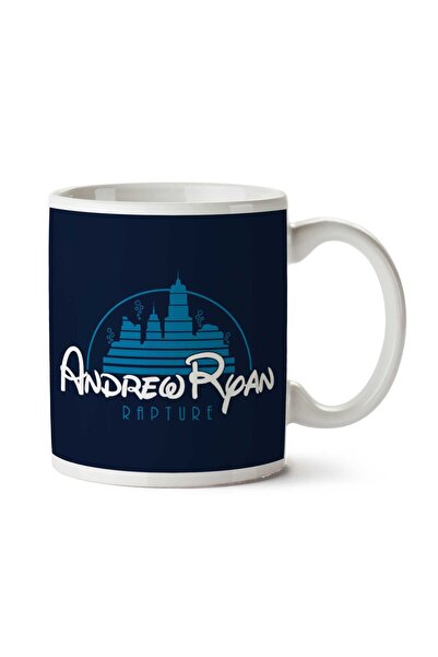 ART HEDİYE كوب مطبوع عليه شعار أندرو ريان ديزني على الجانبين