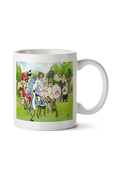 ART HEDİYE كوب مطبوع على الجانبين من Apenas um show