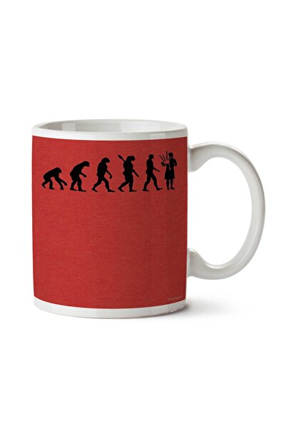 ART HEDİYE Evolution Bagpipe Two Sided Printed Mug