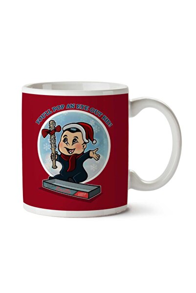ART HEDİYE Youll Pop An Eye Out Kid Walking Dead Christmas Two Sided Printed Mug