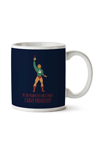 ART HEDİYE كوب مطبوع عليه وجهين من He Man By The Power Of Christmas