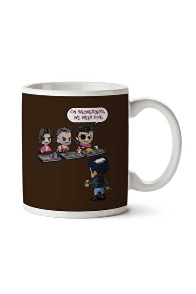 ART HEDİYE كوب مطبوع على الجانبين من Walking Dead Real Mean Men