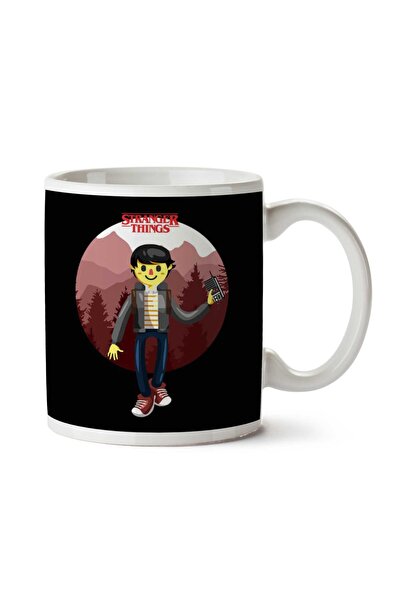 ART HEDİYE كوب مطبوع على الجانبين من Stranger Things Mike Big