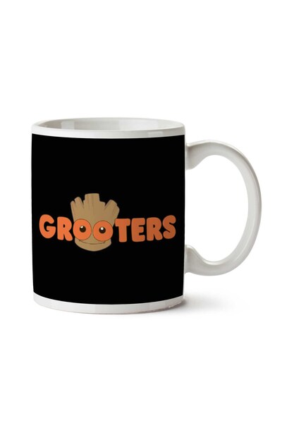 ART HEDİYE كوب مطبوع عليه وجهين من Guardians Of The Galaxy Grooters Baby Groot