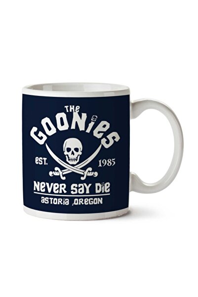 ART HEDİYE كوب مطبوع عليه شعار The Goonies Never Say Die Skull على الجانبين