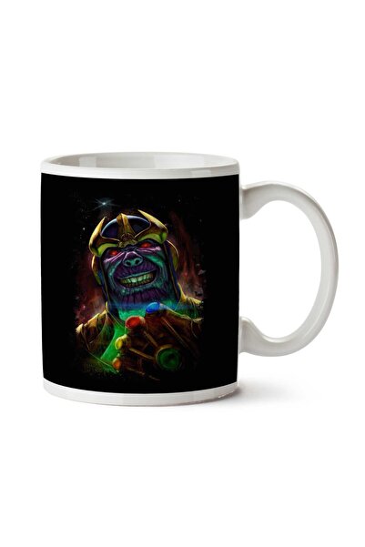 ART HEDİYE كوب مطبوع عليه وجهين من Do It Myself Thanos Guardians Of The Galaxy