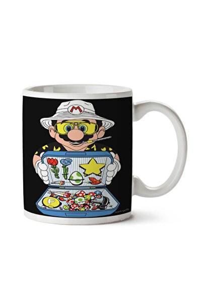 ART HEDİYE Koopa Country Super Mario Two Sided Printed Mug
