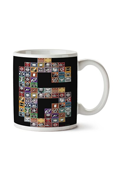 ART HEDİYE كوب مطبوع على الجانبين من Rainbow 6 Operators