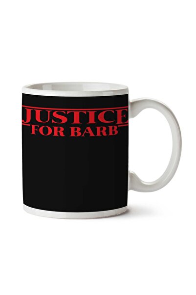 ART HEDİYE كوب مطبوع عليه وجهين من Justice For Barb Justice Netflix