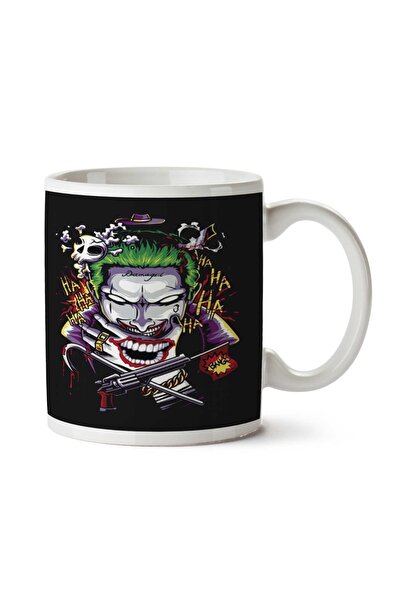 ART HEDİYE كوب جوكر بانج مطبوع على الجانبين