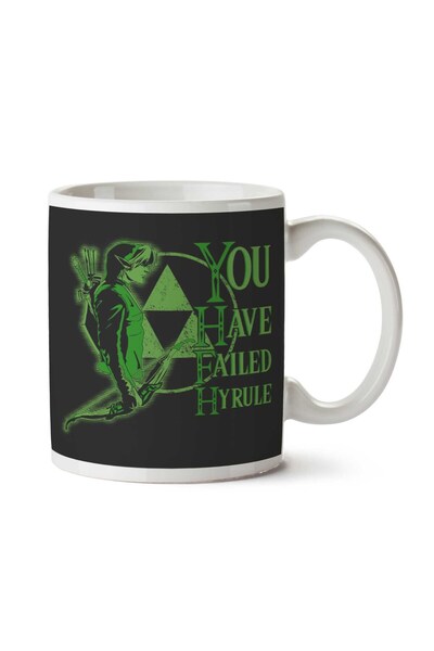 ART HEDİYE كوب Zelda You Have Failed Hyrule مطبوع على الجانبين