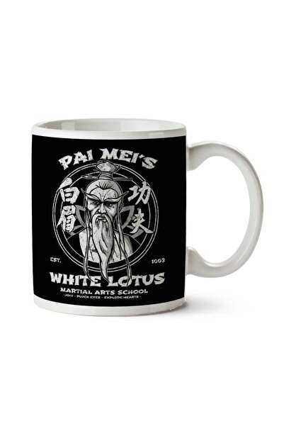 ART HEDİYE كوب Pai Meis White Lotus Kill Bill مطبوع على الجانبين
