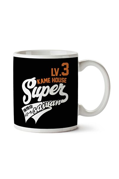 ART HEDİYE كوب سوبر سايان كامي هاوس دراغون بول زد مطبوع على الجانبين