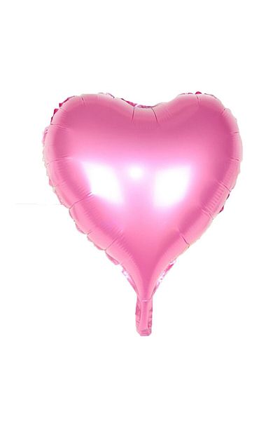 partideyince Foil Heart Flying Heart Balloon pink