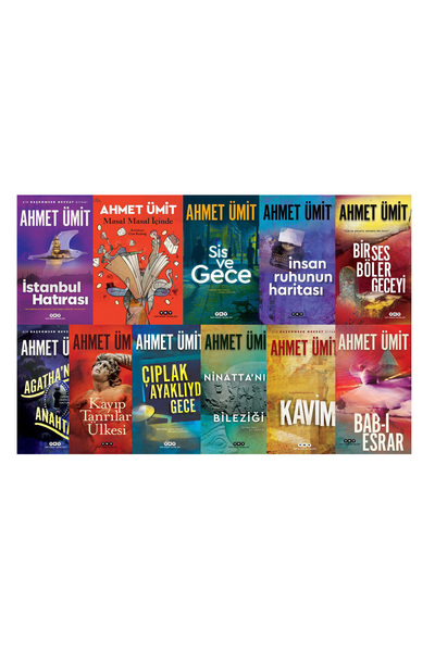 Yapı Kredi Yayınları ahmet ümit kayıp tanrılar ülkesi-istanbul hatırası-masal masal içinde-agatha'nın anahtarı-kavim