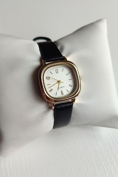 Ricardo SHOPAPERAL Leather Cord Black Women's Wristwatch NEW TREND