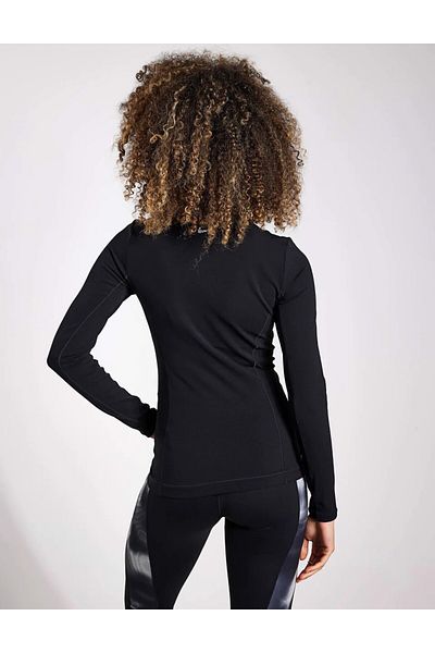Nike Yoga Dri-Fit Luxe Fitted Full-Zip Women's Jacket Black