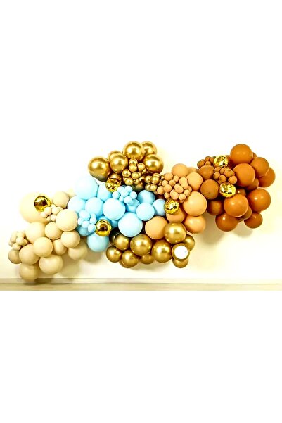 Kalisan 12 Inch Retro Balloon Desert Sand - 10 Pcs