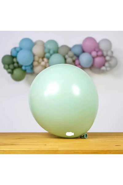 Kalisan Retro Balloon - Winter Green 12 Inch 10 Pieces