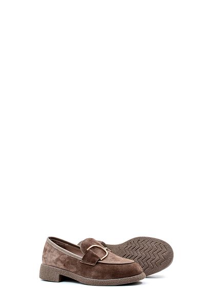 Ayakkabıhane Inside and Outside Genuine Leather Mink Suede Comfortable Women's Casual Shoes AH08408261813S