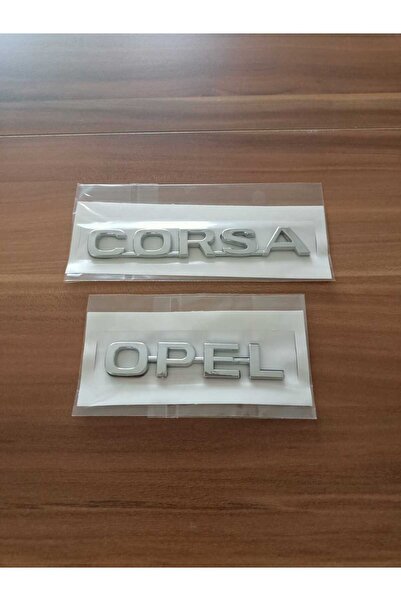 JustSmile Opel CORSA Yazı Takım Opel Corsa Bagaj Yazısı Takım