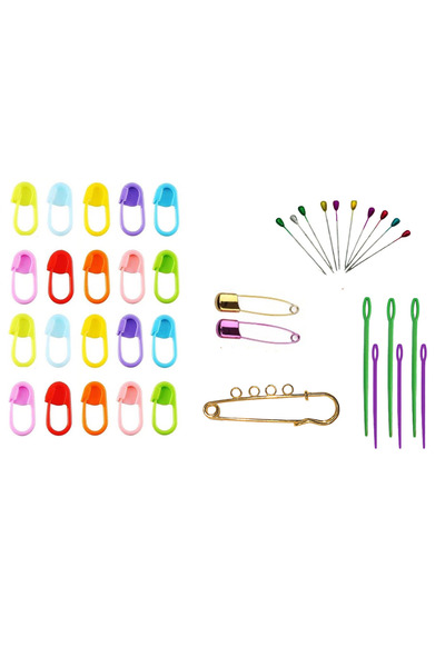 hobim42 39 LU İĞNE İSTASYONU İLMEK BELİRLEME AMİGURİMİ SABİTLEME YÜN ÇENGELLİ...