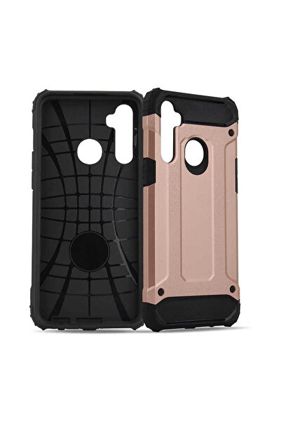 GRABONO Realme 6İ Kılıf 5 Katmanlı Tam Koruma Military Standart Army Tank Kılıf