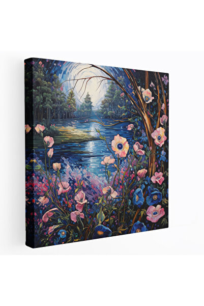 PaintedAnarchy Kötü Göz Boncuk Kanvas Tablosu - Kötü Göz Boncuk, Kanvas Tablosu