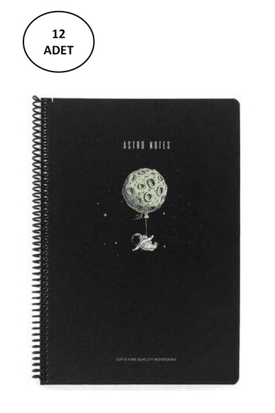 Gıpta A4 Astro Notes Sp.Karton.Kpk.Bloknot 80 listova Prugasto 12 komada