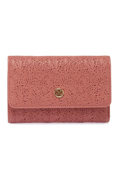 Tergan Pink Leather Women's Wallet 05788m9c