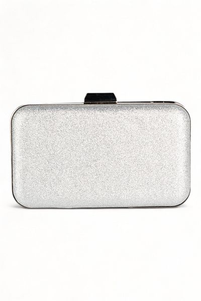 Biçanta Ασημί Lame Color Glitter Kumsim Βραδινό Τσάντα Τσάντα Νυχτερινή Τσάντα Τσάντα γάμου Τσάντα χειρός