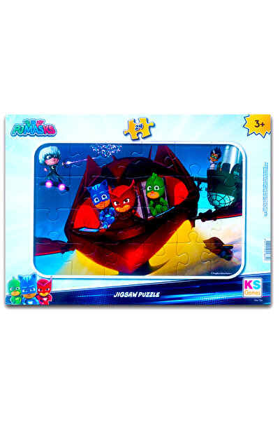 Ks Games Pj Masks Pijamaskeliler Frame Puzzle/yapboz 24 Parça