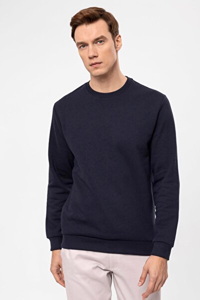 SÜVARİ O Yaka Regular Kalıp Düz Triko