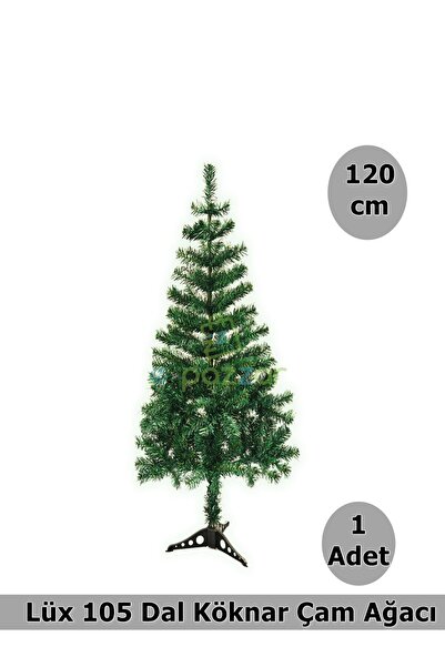 Genel Markalar Lüks 120 Cm 105 Dal Christmas Noel Yılbaşı Süsleme Köknar Çam ...