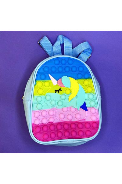 Ogi Mogi Toys Silikon-Rucksack mit Einhorn-Muster